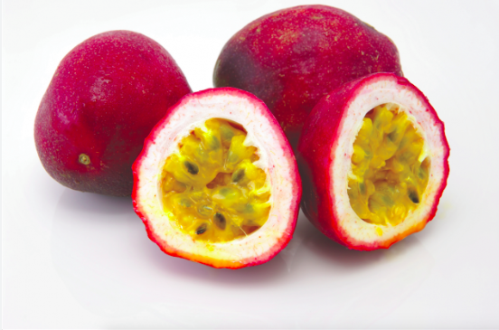 Red Passion Fruit fruit identification reference